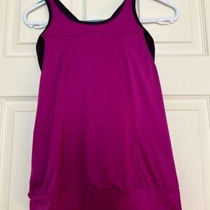 Prana baggy tank with built in bra